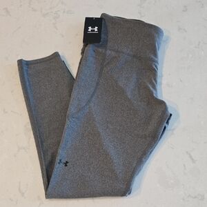 NWT Under Armour Gray Tech HiRise Legging